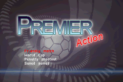 Premier Action Soccer screenshot 3 for GameBoy Advance
